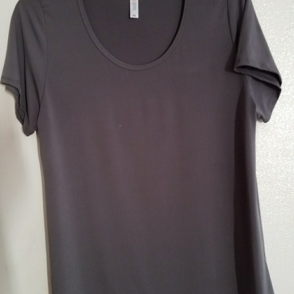 Lularoe classic T 2xl gray NWOT